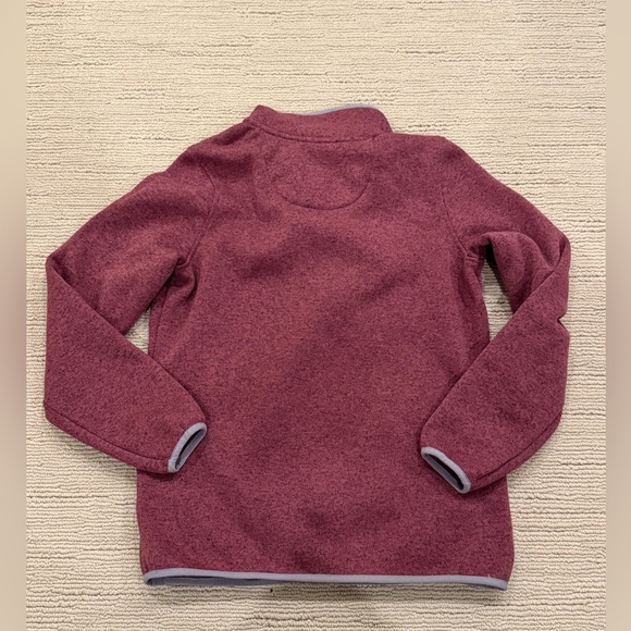 LL Bean Fleece Snap Pullover - Picture 3 of 6